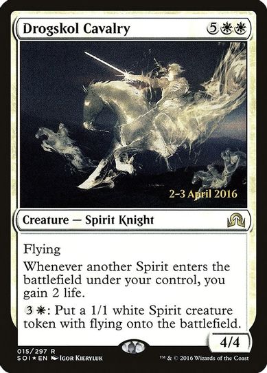 Drogskol Cavalry (15) [Prerelease Cards]