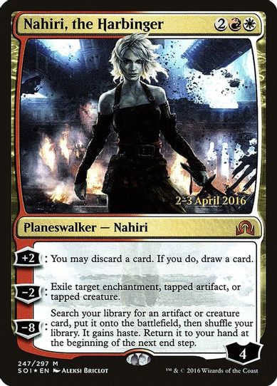 Nahiri, the Harbinger (247) [Prerelease Cards]
