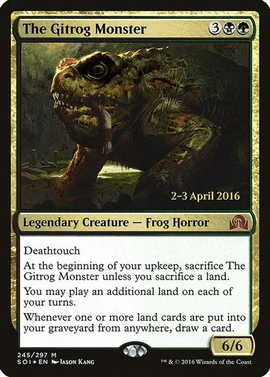 The Gitrog Monster (245) [Prerelease Cards]
