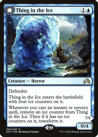 Thing in the Ice (92) [Prerelease Cards]