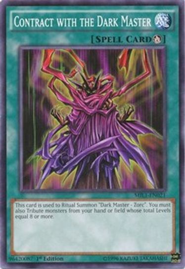 Contract with the Dark Master (MIL1-EN021) [Millennium Pack]