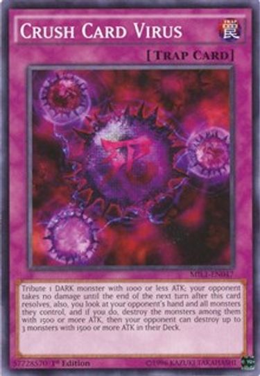 Crush Card Virus (MIL1-EN047) [Millennium Pack]