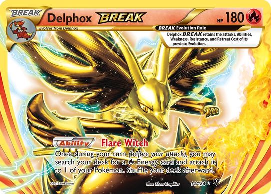 Delphox BREAK (14/124) [XY : Fates Collide]