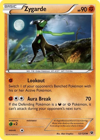 Zygarde (52/124) [XY : Fates Collide]