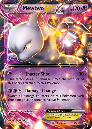 Mewtwo EX XY107 [XY Promos]