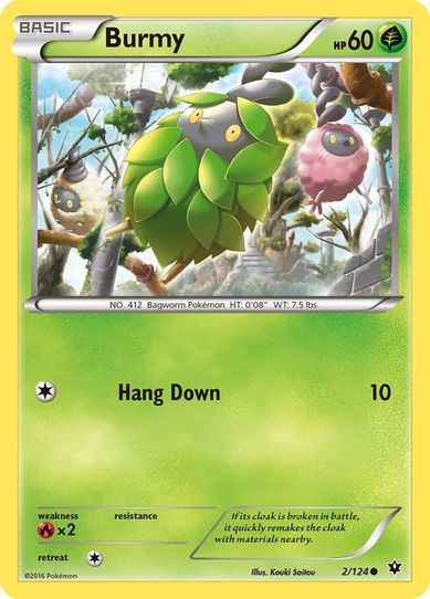 Burmy (2/124) [XY : Fates Collide]