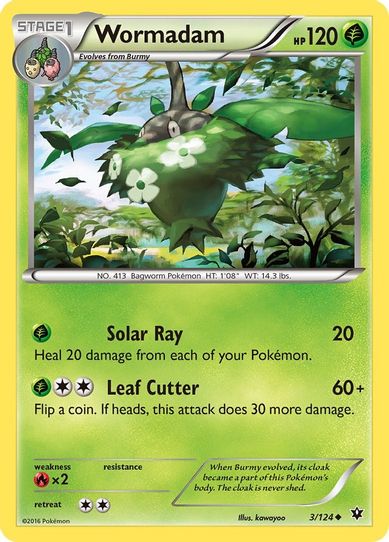 Wormadam (3/124) [XY : Fates Collide]