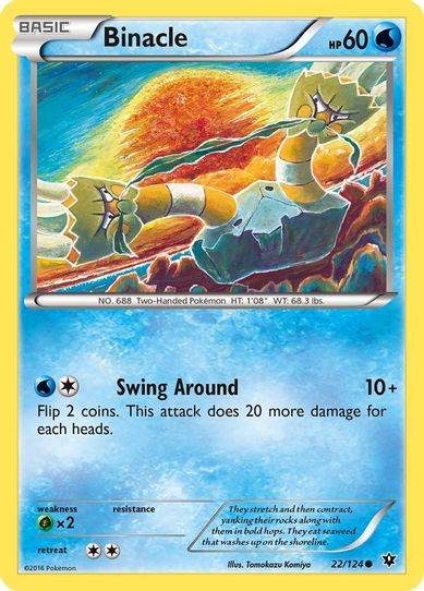 Binacle (22/124) [XY : Fates Collide]