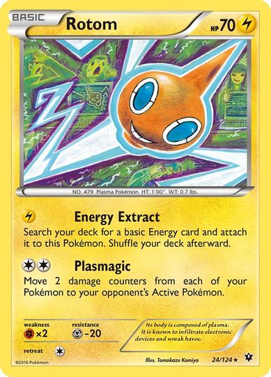 Rotom (24/124) [XY : Fates Collide]