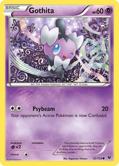 Gothita (32/124) [XY : Fates Collide]