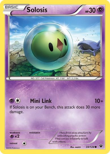 Solosis (33/124) [XY : Fates Collide]