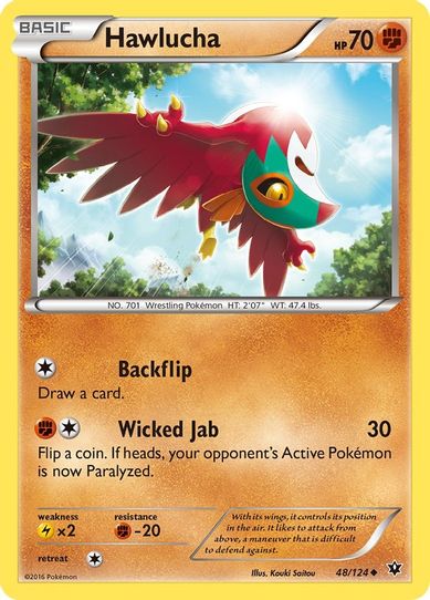 Hawlucha (48/124) [XY : Fates Collide]
