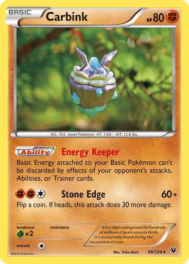 Carbink (49/124) [XY : Fates Collide]