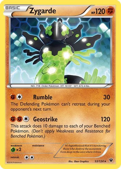 Zygarde (53/124) [XY : Fates Collide]