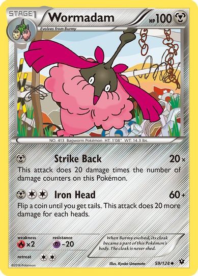 Wormadam (59/124) [XY : Fates Collide]