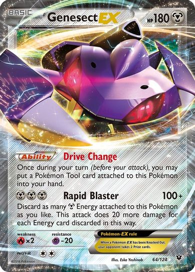 Genesect EX (64/124) [XY : Fates Collide]