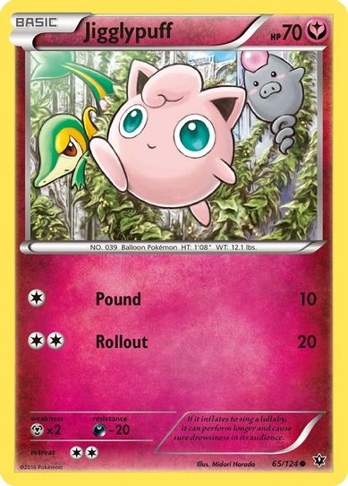 Jigglypuff (65/124) [XY : Fates Collide]