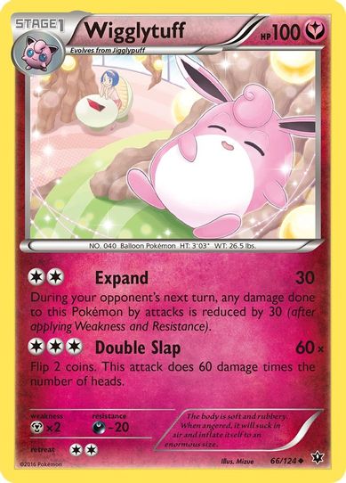 Wigglytuff (66/124) [XY : Fates Collide]