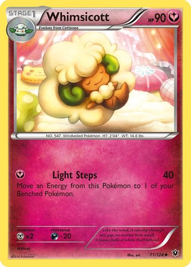 Whimsicott (71/124) [XY : Fates Collide]