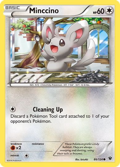 Minccino (86/124) [XY : Fates Collide]