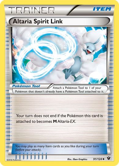 Altaria Spirit Link (91/124) [XY : Fates Collide]