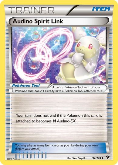 Audino Spirit Link (92/124) [XY : Fates Collide]