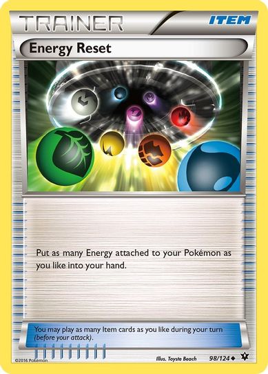 Energy Reset (98/124) [XY : Fates Collide]