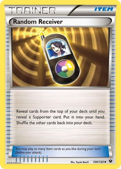 Random Receiver (109/124) [XY : Fates Collide]