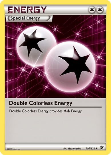Double Colorless Energy (114/124) [XY : Fates Collide]