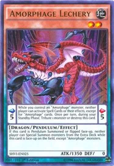 Amorphage Lechery (SHVI-EN025) [Shining Victories]