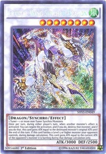Crystal Wing Synchro Dragon (SHVI-EN049) [Shining Victories]