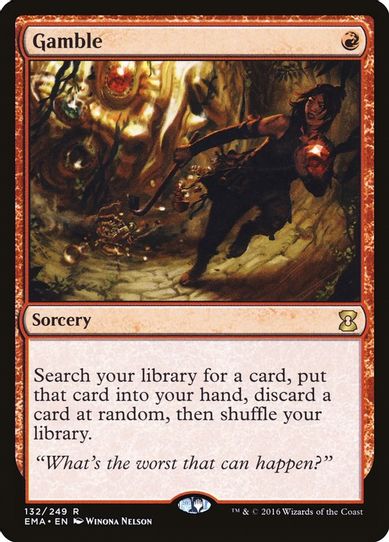Gamble (132) [Eternal Masters]