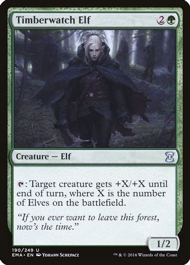 Timberwatch Elf (190) [Eternal Masters]