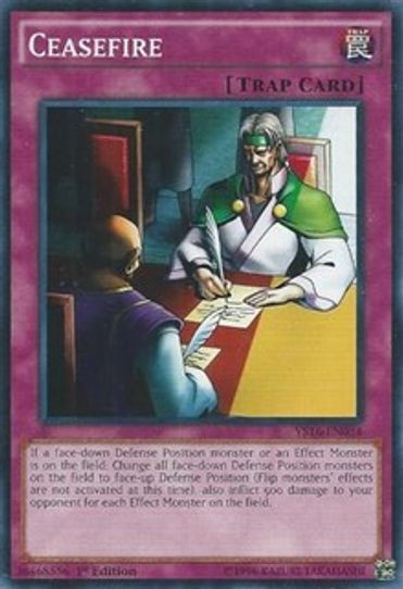Ceasefire (YS16-EN034) [Starter Deck: Yuya]