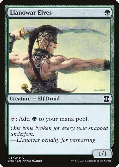 Llanowar Elves (175) [Eternal Masters]