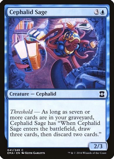 Cephalid Sage (41) [Eternal Masters]