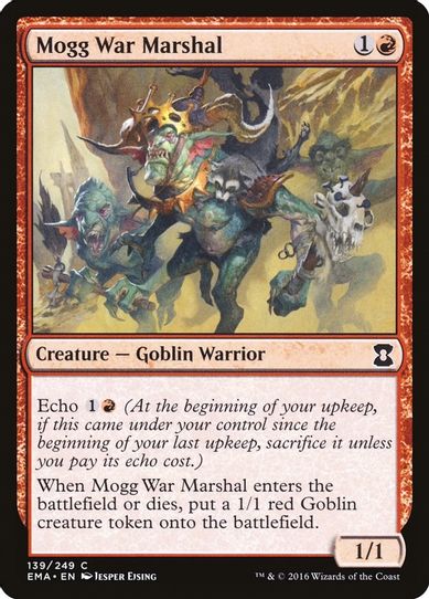 Mogg War Marshal (139) [Eternal Masters]