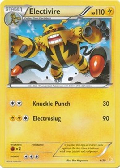 Electivire (25/30) [XY Trainer Kit: Pikachu Libre & Suicune]