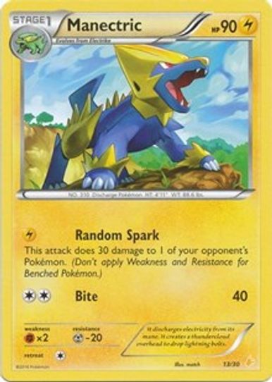Manectric (22/30) [XY Trainer Kit: Pikachu Libre & Suicune]
