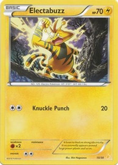 Electabuzz (15/30) [XY Trainer Kit: Pikachu Libre & Suicune]
