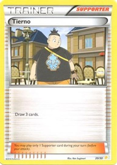 Tierno ( - Pikachu Libre Deck) (20/30) [XY Trainer Kit: Pikachu Libre & Suicune]