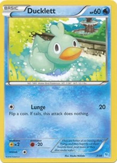 Ducklett (7/30) [XY Trainer Kit: Pikachu Libre & Suicune]