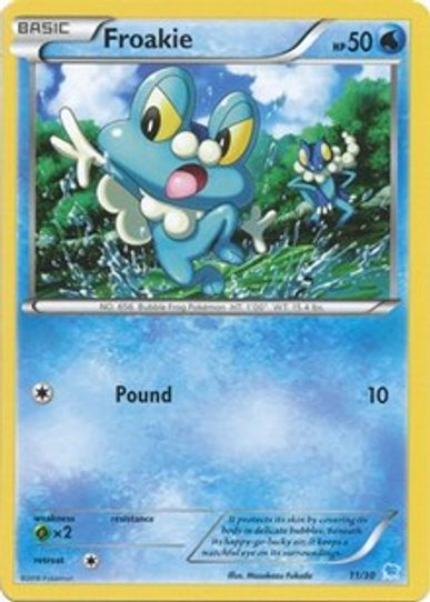 Froakie (23/30) [XY Trainer Kit: Pikachu Libre & Suicune]