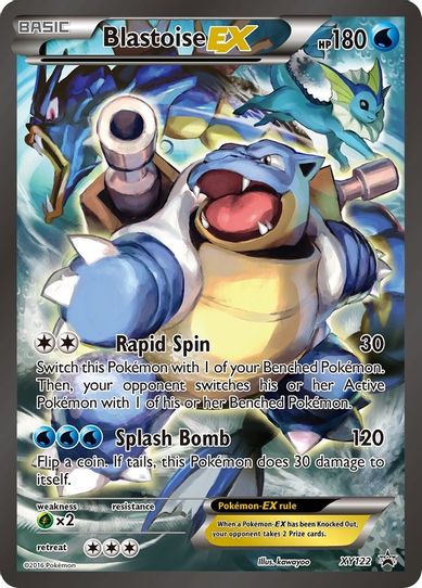 Blastoise EX XY122 [XY Promos]