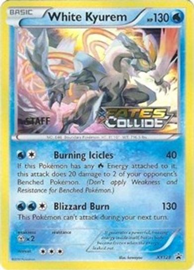 White Kyurem (Staff Prerelease) [XY Promos]