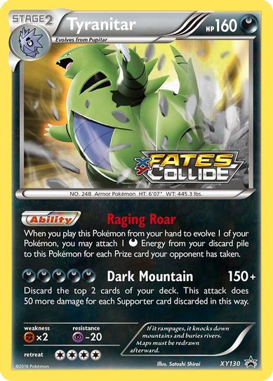 Tyranitar (Prerelease) [XY Promos]
