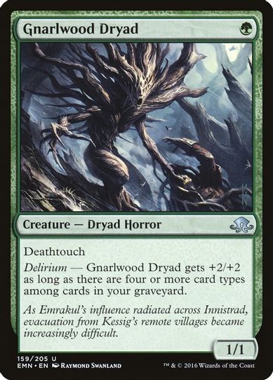 Gnarlwood Dryad (159) [Eldritch Moon]