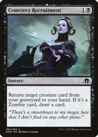 Cemetery Recruitment (83) [Eldritch Moon]