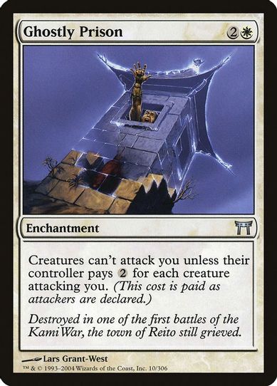 Ghostly Prison (10) [Champions of Kamigawa]