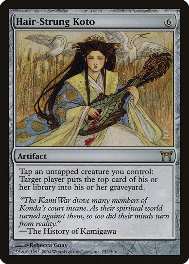 Hair-Strung Koto (252) [Champions of Kamigawa]